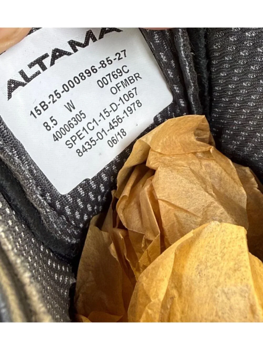 Altama Mil-Spec Full-Grain Leather Oxford Vibram Military/Law/Fire Mens Sz 8.5W